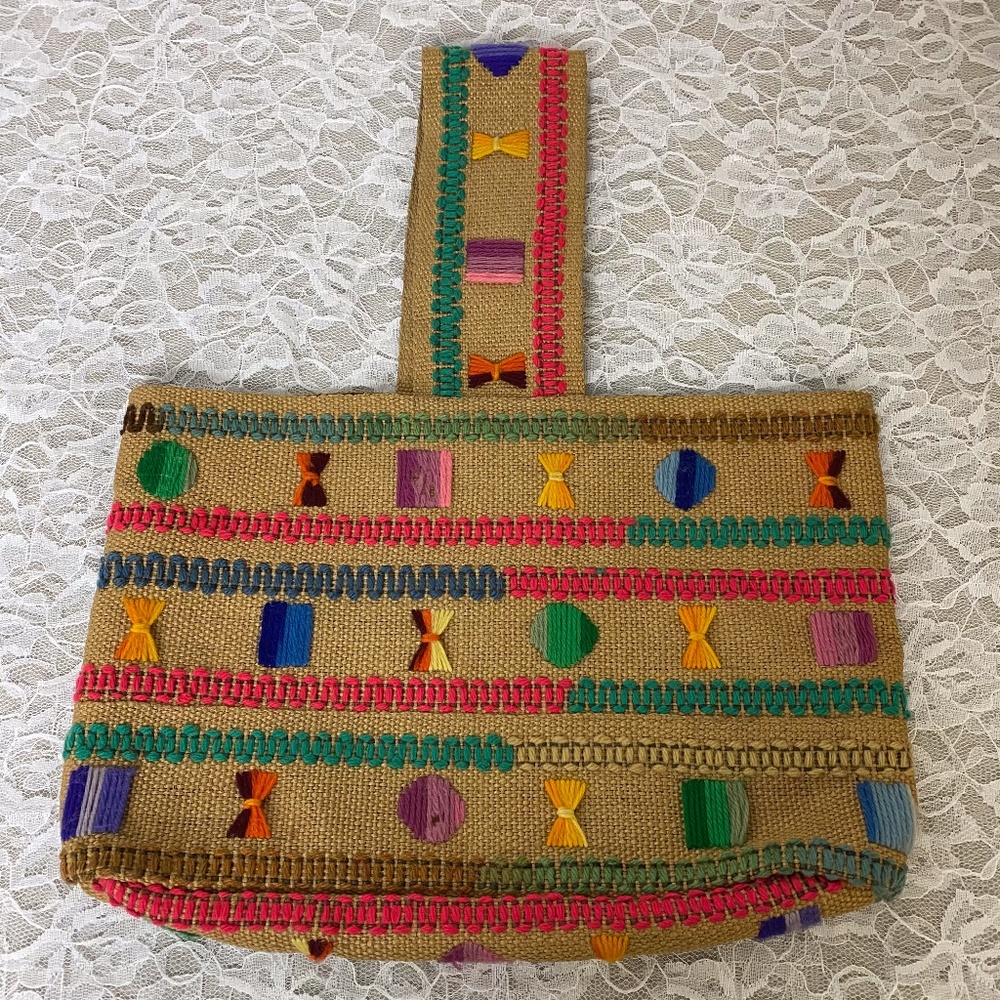 One strap Detailed purse